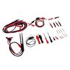 27Pcs Multimeter Test Set Electrical Hook Probes Multifunctional Replaceable Kit 10A with 1mm 2mm