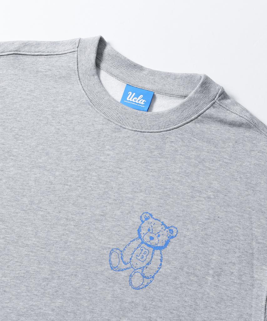 UCLA Bruins Small Bear Sweatshirt [M-Grey](Ubrlta3)