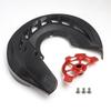 Front Brake Disc Protector for Honda CRF Off-road Motorcycle, Fits 15/17/20mm Hole Diameter