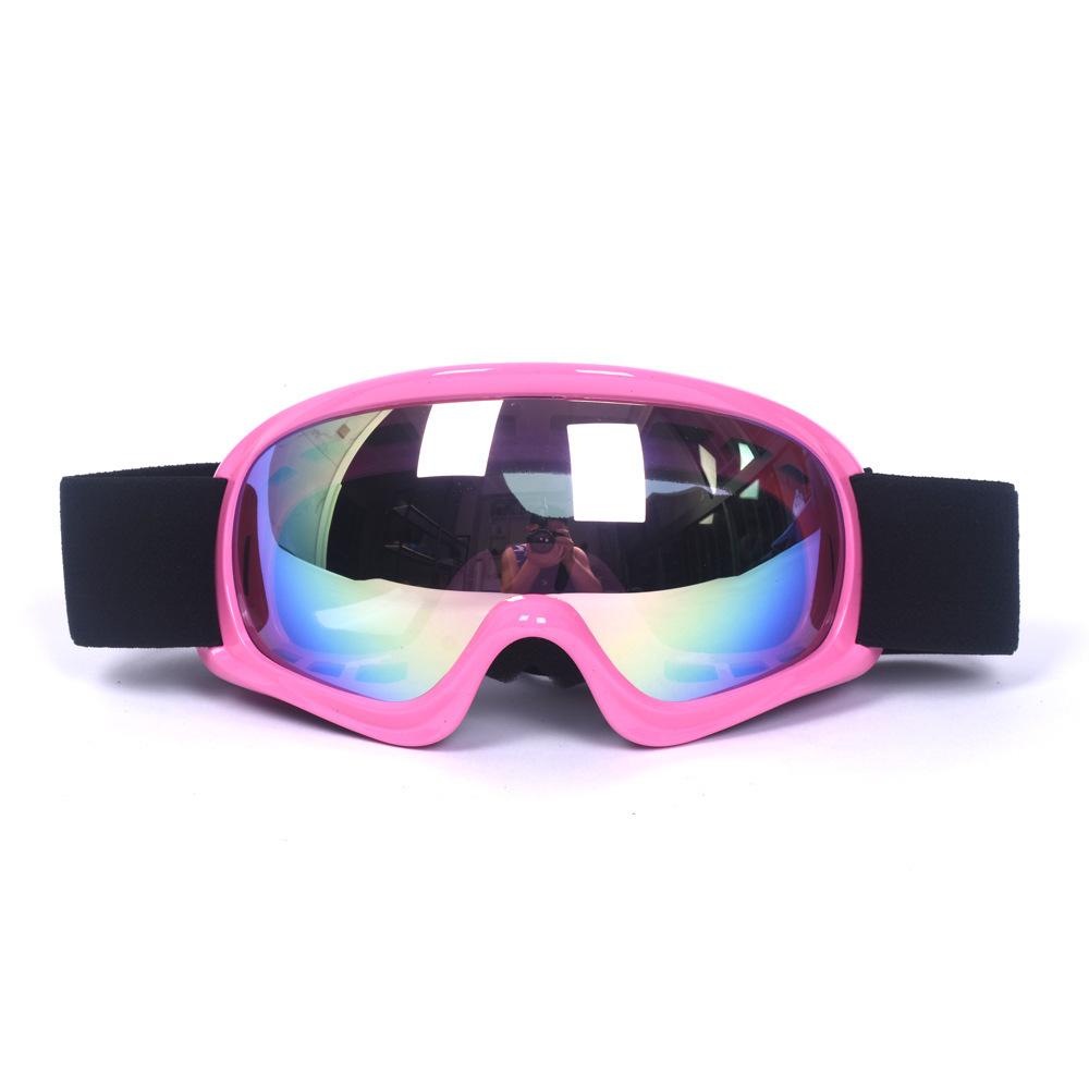Outdoor Children's High-end Motorcycle Goggles Windproof Sand Electroplated Real Film Cycling Goggles Dust-proof Protective Glasses