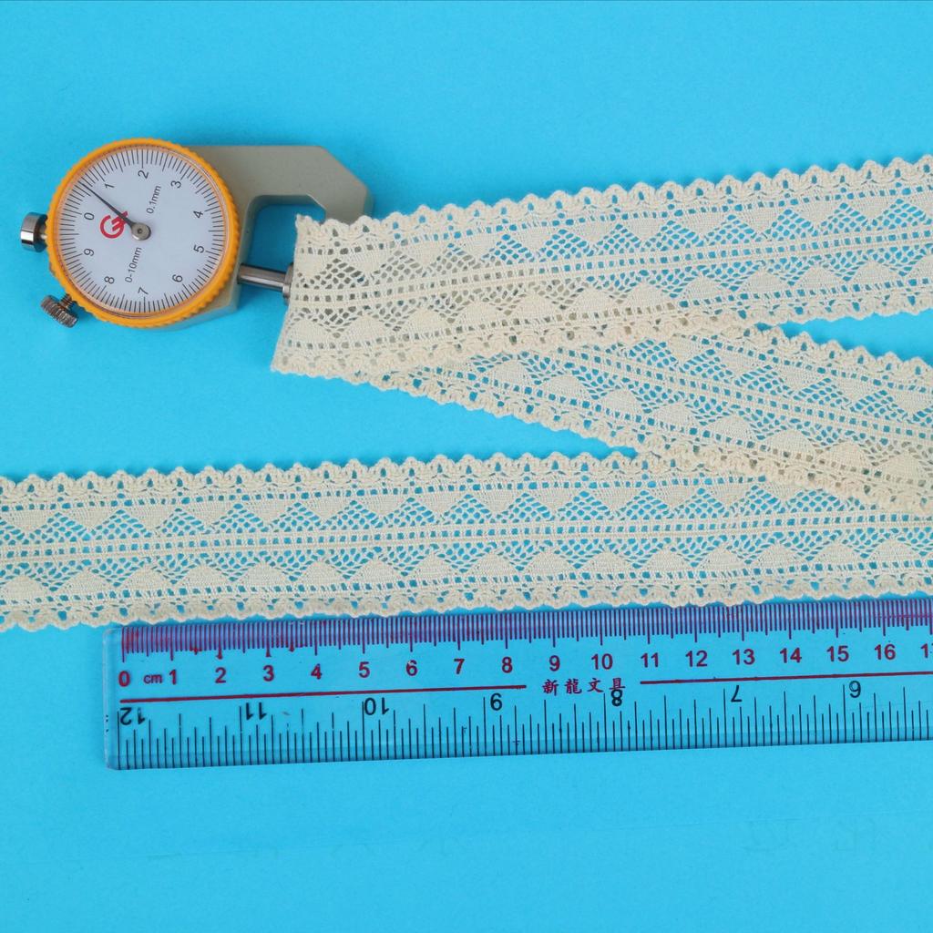 Bilateral Thin Thread Cotton Thread Lace Accessories, Lace Edge Diy Handmade Doll Clothes Underwear Clothing Bedding