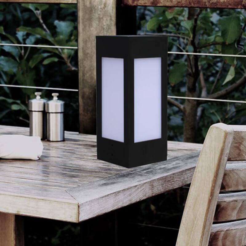 8LED Solar European Style Outdoor Wall/Pillar Light