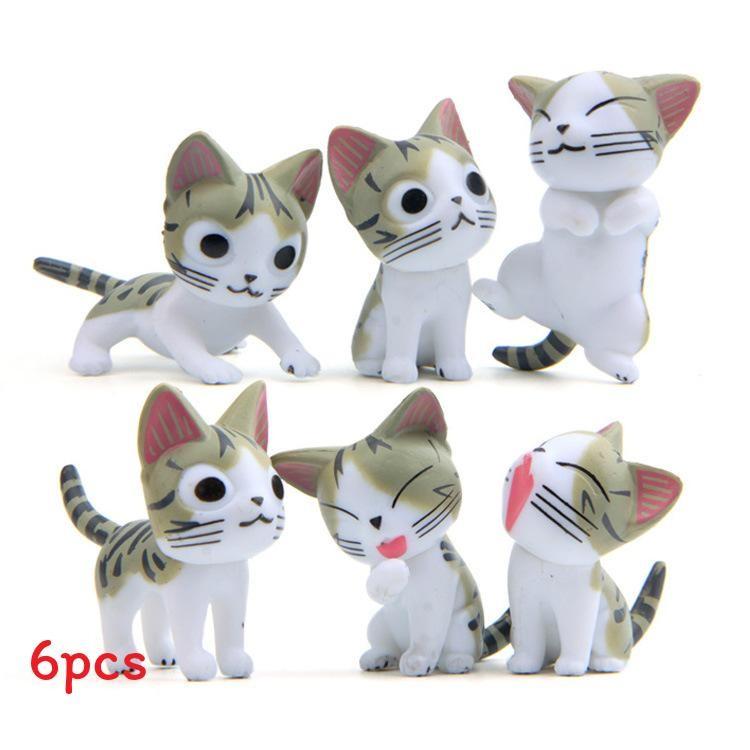 Chis Home Sweet Cute Figurine Set Micro Landscape Decor For Gift Collection And