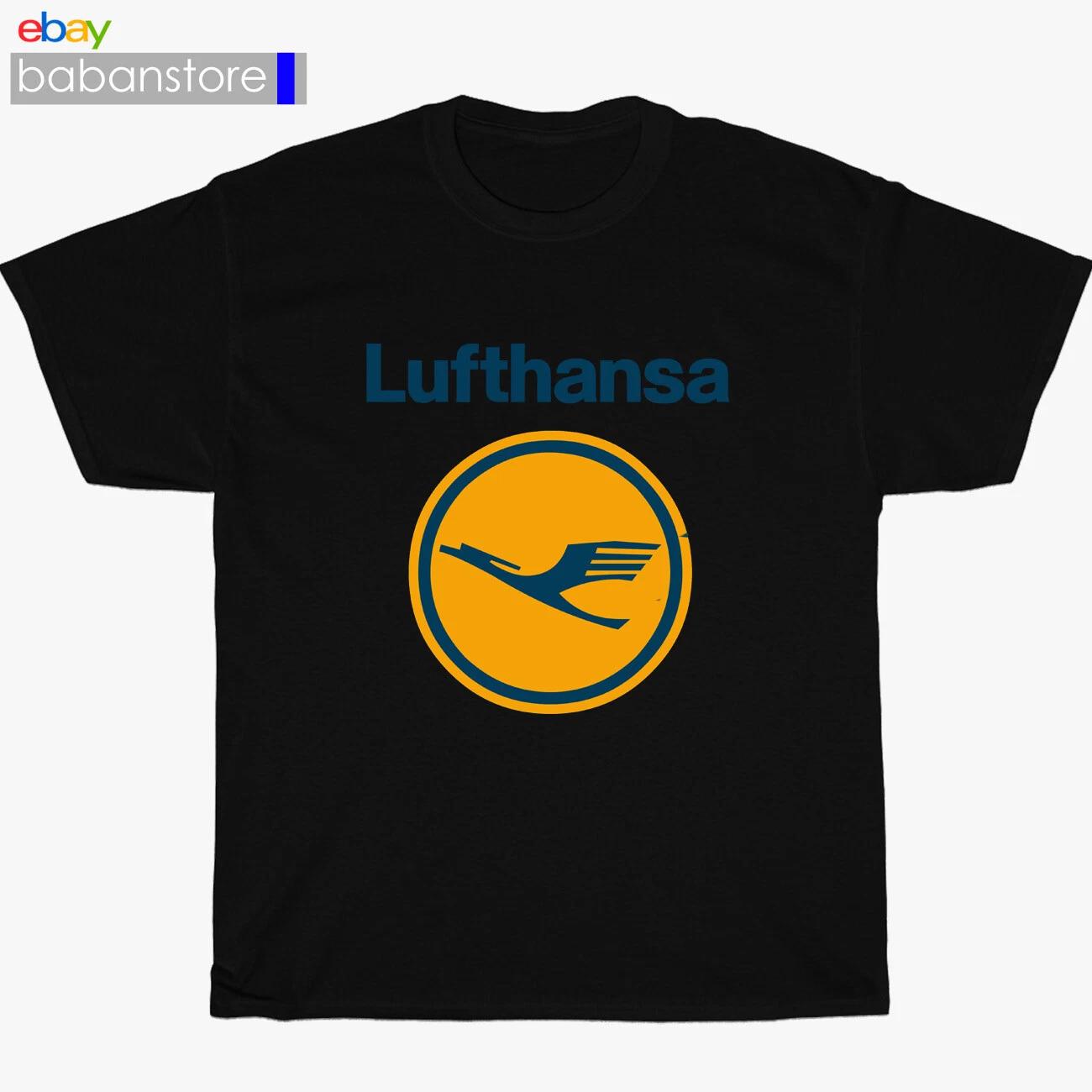 

Новая футболка Lufthansa с винтажным логотипом Черный/Белый/Серый/Темно-синий Размер S-5XL L