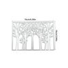 Craft Die Cutter Tree Pattern High-carbon Steel Creative Stenciling Mold Wear-resistant Handicrafts Works Scrapbooking Supplies