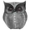 Owl Statue Innovative Resin Animal Sculpture Ornament Art Crafts for Desktop DecorationBS1027 White