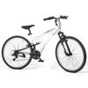 Mountain Bike for Men and Women 70 Cm Outdoor Bicycle 18 Speeds, Adult Bikes with Full Suspension, Adjustable Saddle, All-Terrain Tires, High Carbon