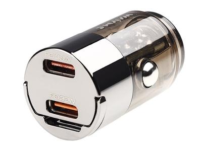 WAYME Charger 12/24V, 2x USB-C PD 30W, Nano, with Ring