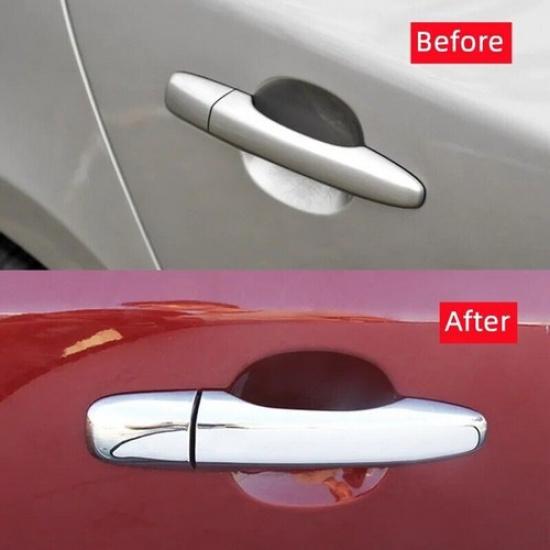 Outer Door Car Handle Decoration Frame Trim Cover Sticker For Volvo S60 V40 V60