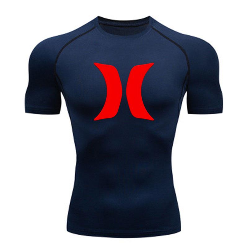 Men's Quick Dry Compression Fitness T-Shirt Breathable Stret