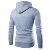 Herren Langarm Patchwork Hoodie Kapuzenpullover Top T-Shirt Oberbekleidung Bluse