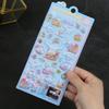 Kawaii Kuromi Stickers Cute Cartoon Anime Cinnamoroll Melody Pochacco 3D Relief Waterproof Doll Children Toy Girl Gift Wholesale
