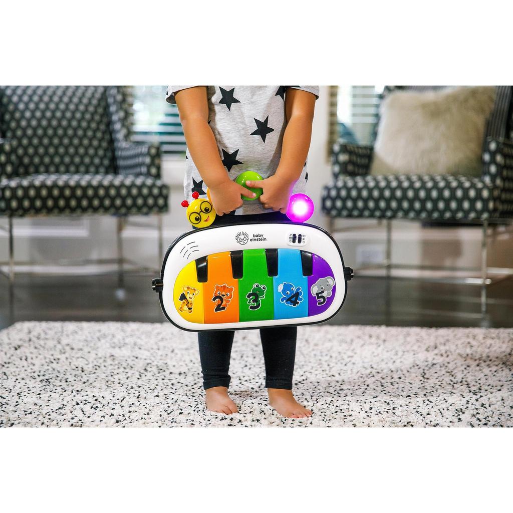 Baby Einstein Baby Einstein 4 In 1 Kickin Tunes Gym [0 Months and Up] Music Light Educational Toy Musical Instrument Indoor Play Equipment Newborn