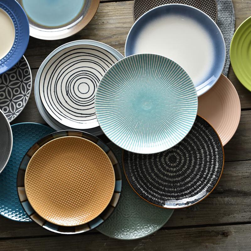 Zhaoran 8-inch Japanese Style Bone China Dinner Plate