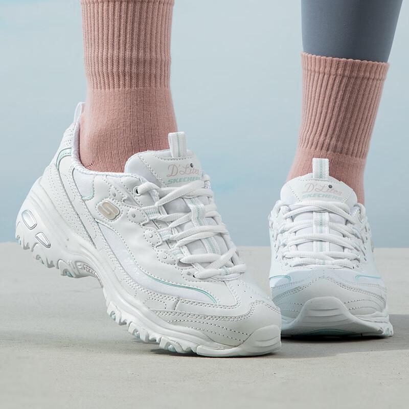 Skechers Women's Panda Thick-Soled Casual Sneakers