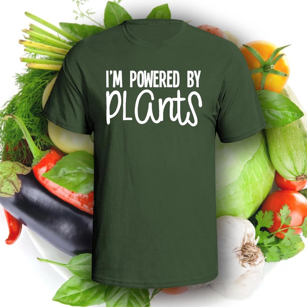 I'm Powered By Plants T-Shirt | Pick Your Color! | Vegan / Vegetarian