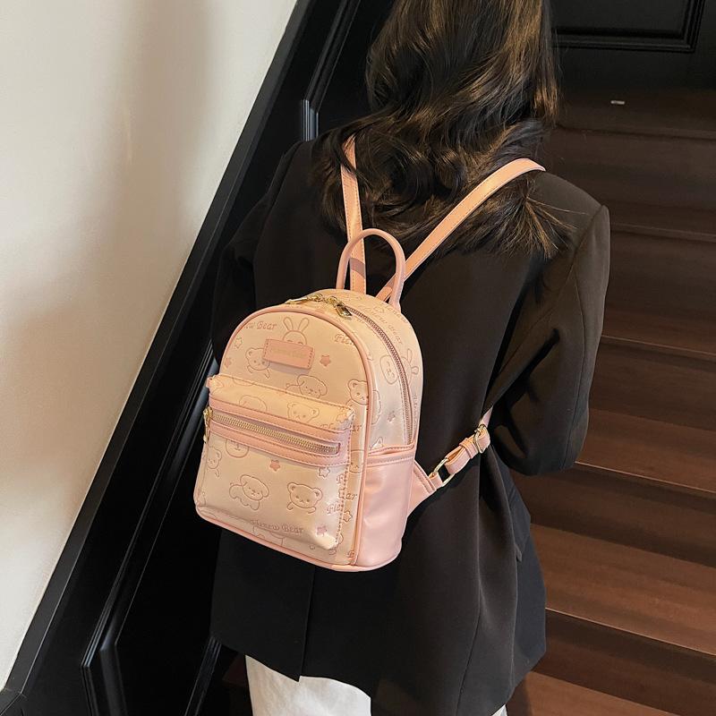Niche Backpack Women's New Trendy Retro Casual Versatile Schoolbag Student Travel Backpack