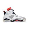 Air 6 Retro 'Tinker' (Unisex) White / Infrared 23-Neutral Grey-White-Sail Vintage Basketball Shoes 384664 104
