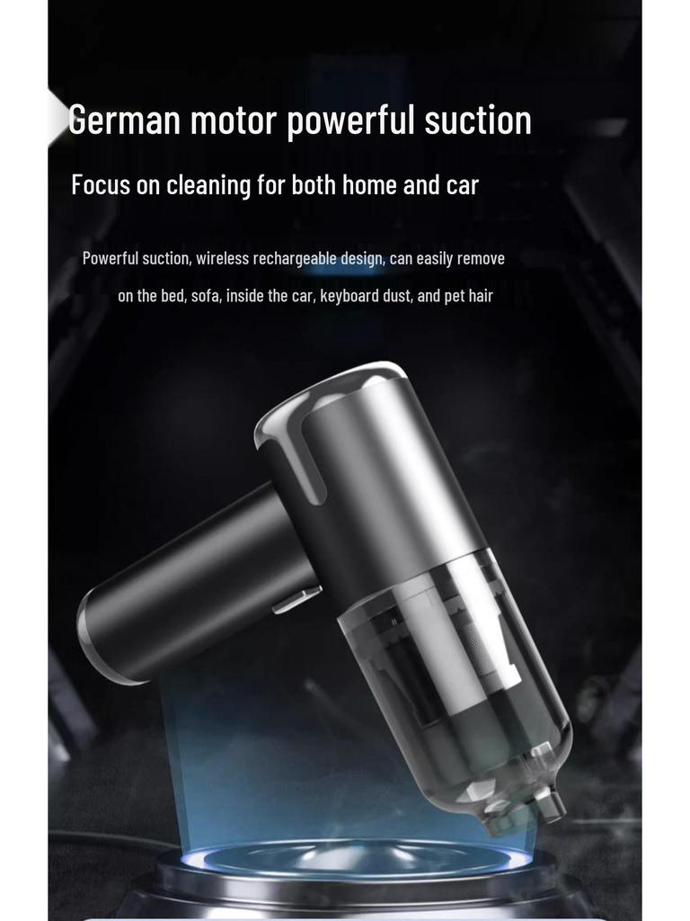 High-Power Brushless Wireless Handheld Vacuum: Wash & Blow All-in-One
