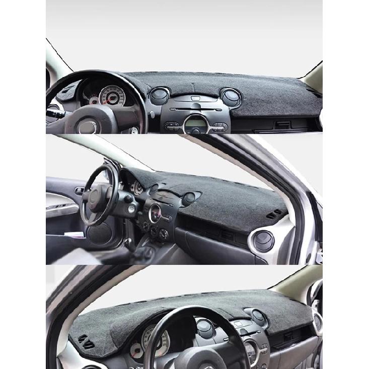 For Mazda 2 II DE DG 2007-2014 Dashmat Dashboard Cover trument Panel Sunscreen ulation Protective Pad Anti-Dirt Ornaments