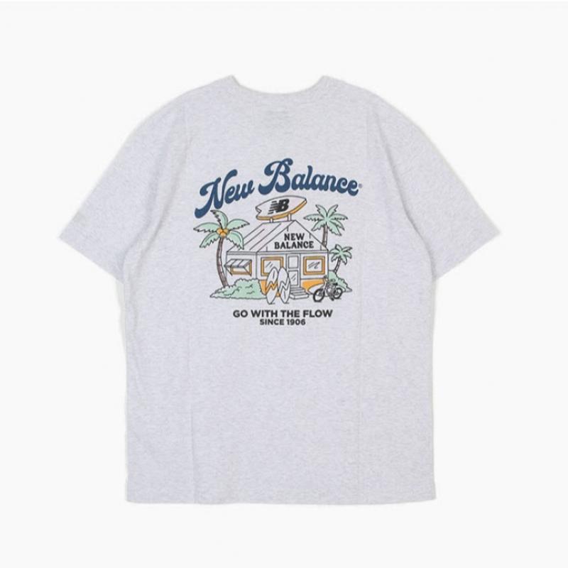 New Balance Tee Nqj Nbnefco243 16 Uni Nb Boy Board Shop Short Sleeve Tee  S