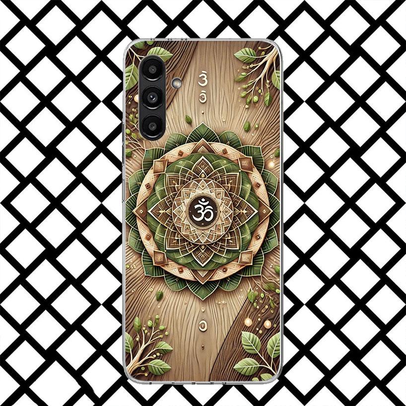 Mandala Chakra Insist Yoga Phone Case for Samsung Galaxy A17 A37 A57 A16 A26 A36 A56 A15 A25 A35 A55 A14 A24 A34 A54 A13 A23 A33
