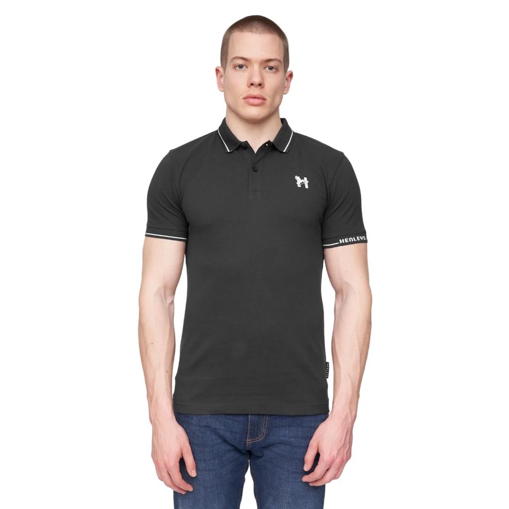 Camisa polo masculina Henleys Hentyme