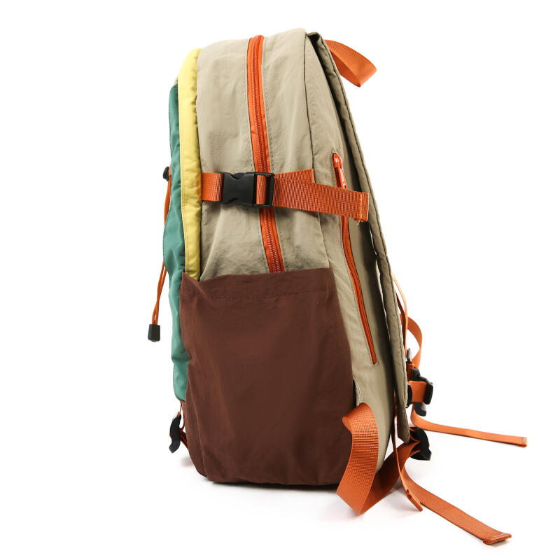 Outdoor Contrast Backpack Large Capacity Lightweight Travel Backpack Sport Schoolbag