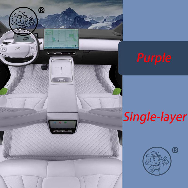 For XPENG P7+ 2026 2027 Car Floor Mats Dirt-resistant Foot Carpet Floor Cover Auto Interior Styling Decorative Accessories