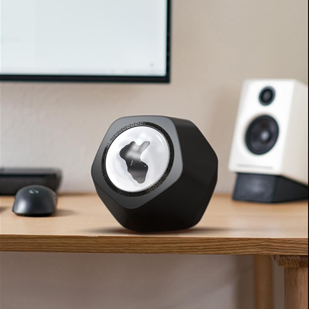 Magnetic Fluid Desktop Speakers Music Pickup Rhythm Lamp