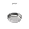 Coffee Blind Filter Bowl 51/54/58Mm Stainless Steel Non Pressurized Filter Cup For Backwashing In Semi Automatic Coffee Machine