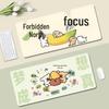 Extra-Large Heated Anti-Slip Cartoon Mouse and Keyboard Pad - Comfortable Desk Pad for Office & Gaming