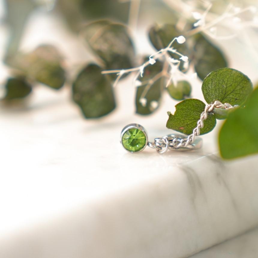 Nobrand Surgical Mask Strap. Birthstone Mask Necklace (1pc)