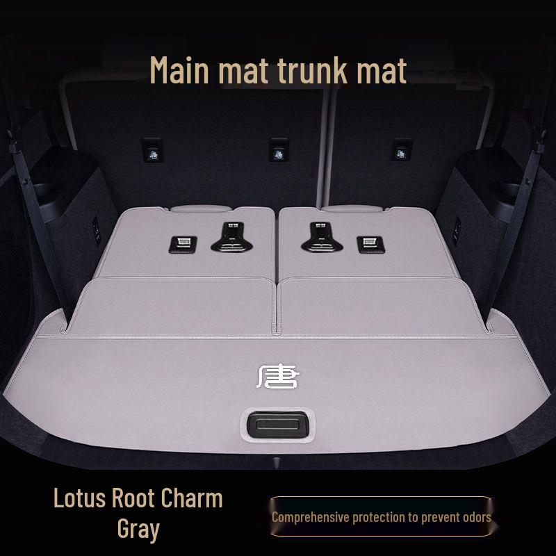 Eco-Friendly Trunk Mat for BYD Tang DM/EV/DM-i/Glory Edition - Bumper Upgrade