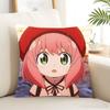 Anime Spy X Family Anya Pillow Case Removable Washable Cushion Cover – All-Season Soft Linen