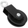 Fitness Equipment Bracket Pulley Mute Hanging Wheel DIY Support PP Iron Plate Wheel Set