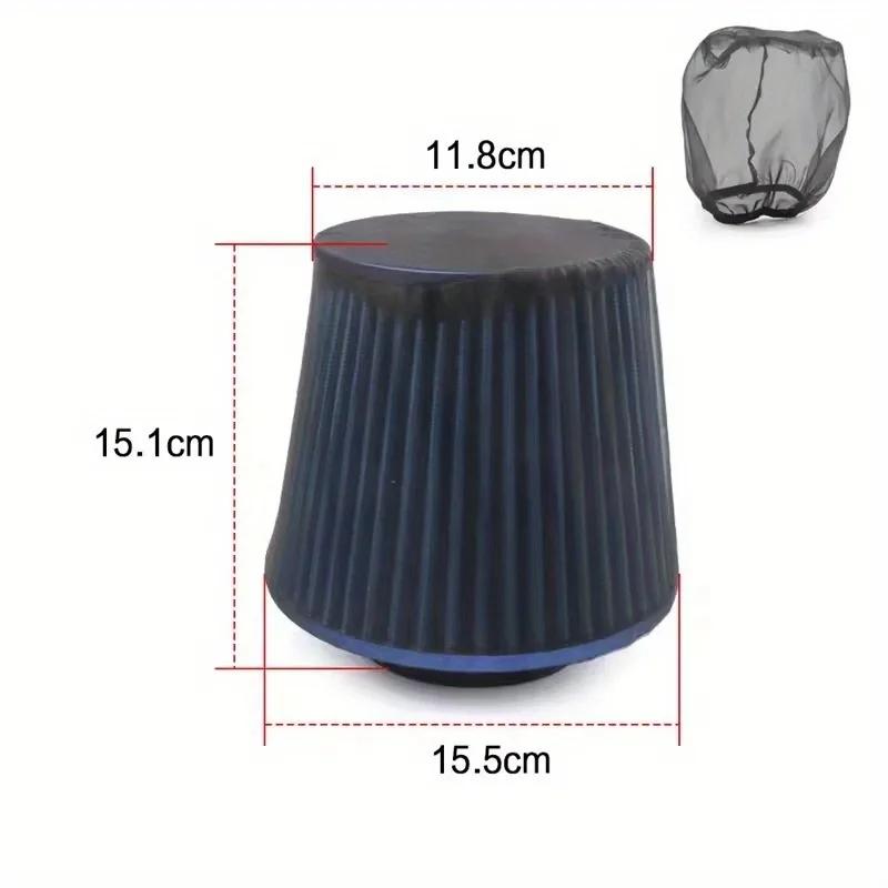 1pc Car Modified Mushroom Head Dust Cover Modified Air Filter Dustproof Oil-proof Cover