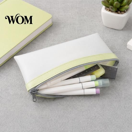 Small Desktop Decoration Pouch Clear Mesh Pencil Case, Large Transparent Pen for Girls, Waterproof Case Stationery Bag High School Students, Cosmetics