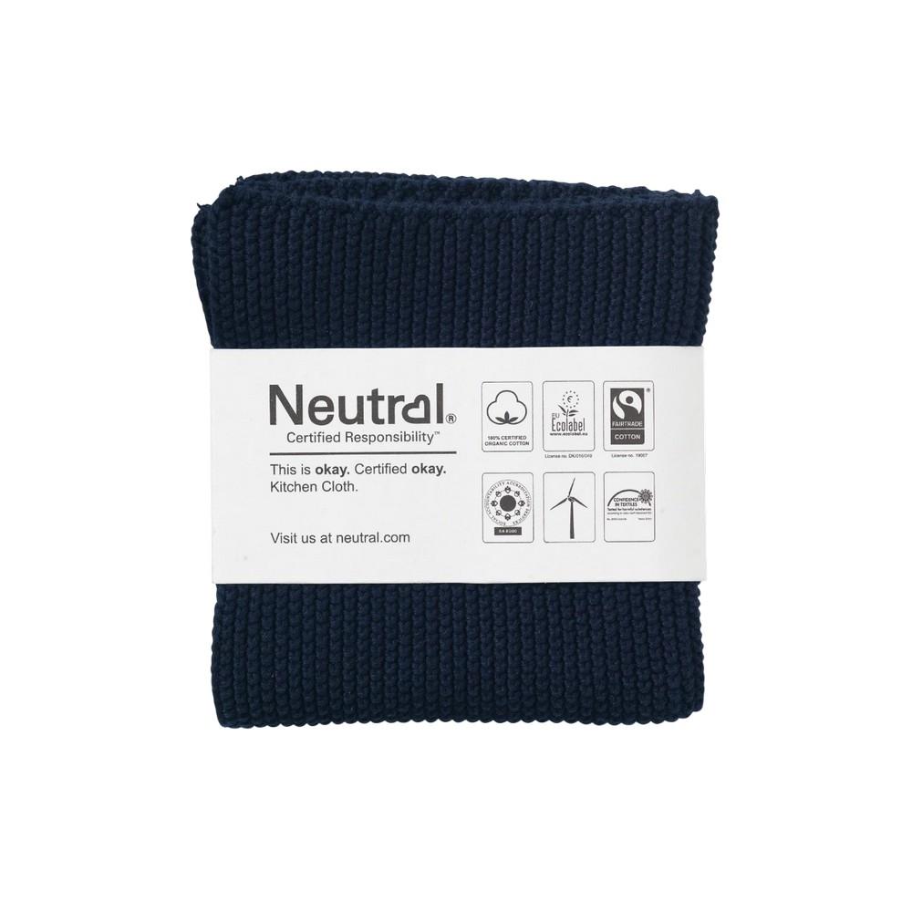 Neutral Pearl Knitted Cleaning Cloth (Pack of 2)