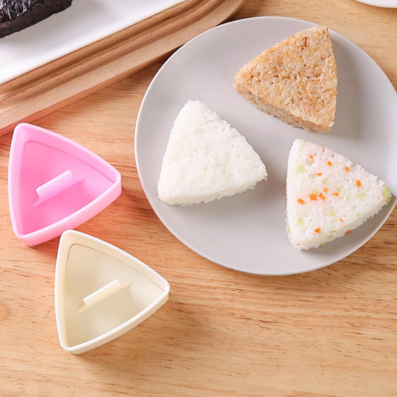 

Onigiri Mold Home Kitchen Food Utensils For Kitchen 9Pcs Kit Sushi Press Convenient Diy Bento Accessories Rice Balls 2pcs