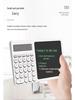 LCD Writing Tablet with Calculator & Stand - Desktop Office Calendar & Message Board