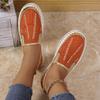 Runde Zehenpartie Damen Slip-on Loafer Mode Kristall Glitzer Anti-Rutsch Freizeit Schuhe für Damen Dicker Boden Flache Schuhe Frühling Sommer