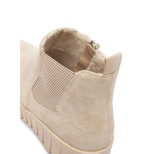 Rieker CEO-Y6151-63 Beige Ankle Boots