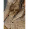 Women's Fashion Lapel Mid-length Suit Coat Autumn Casual Commuting Warm Jacket Elegant Long Sleeve Loose Blazer Coat
