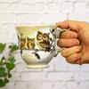 Waza No Kura Stylish Coffee Kutani Ware Owl Made In Perfect As a Birthday 60th 70th 77th or 88th Birthday Celebration Gift Mug, Design, High-Quality