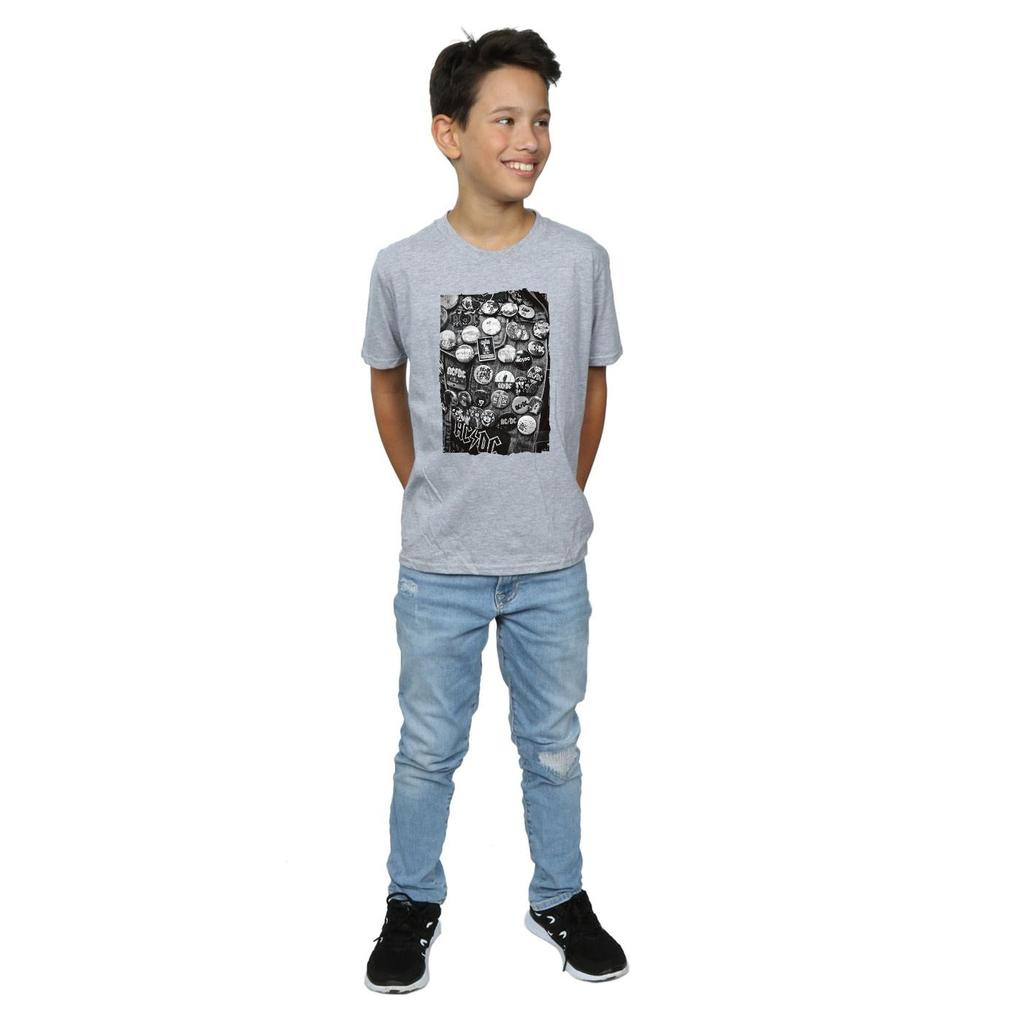 AC/DC Boys Badges Collection T-Shirt
