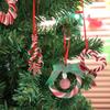 16/32Pcs Creative Christmas Lollipop Ornaments Handmade Colorful Christmas Tree Ornament Decorative DIY Craft