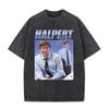 The Office Dunder Mifflin Dwight Washed T-shirt Tv Show Scranton The Electric City T Shirts Mens Gothic Rock Vintage T-Shirts