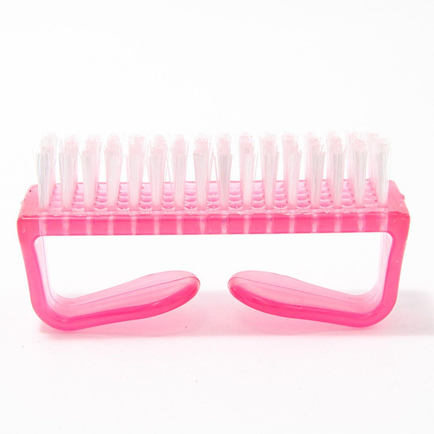 

Portable 5 Colors Nail Art Accessories Nail Dust Brushes Pedicure Cleaner Tool Manicure рожевий