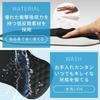 Memory Foam Mouse Pad with Wrist Integrated Reduces Washable Support, Breathable, Armrest, Fatigue, (Black)